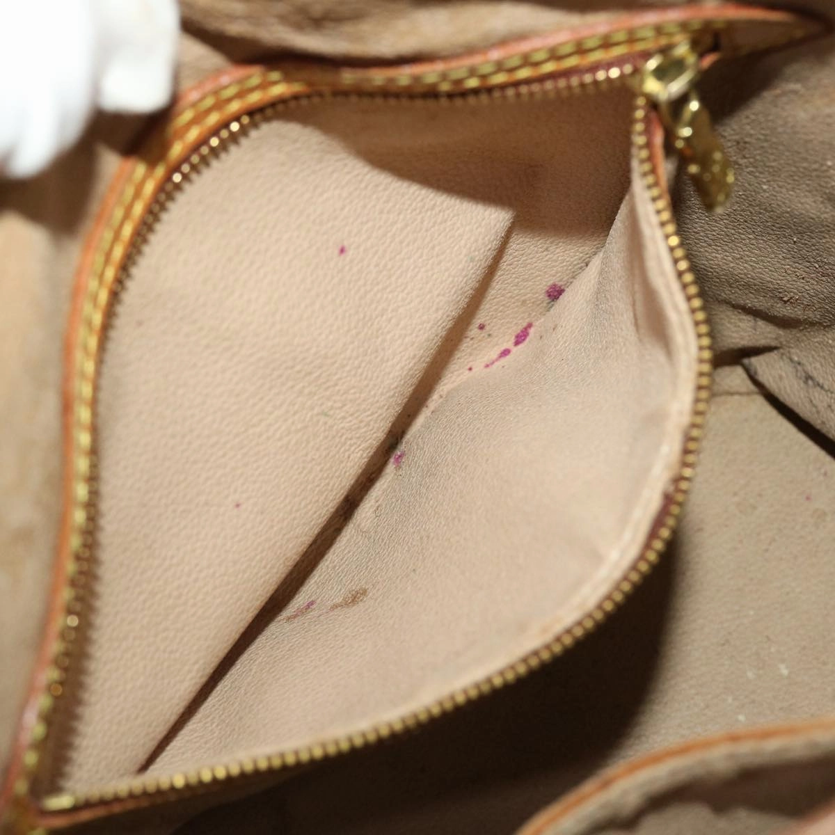 LOUIS VUITTON Monogram Bucket PM Shoulder Bag M42238 LV fm2248