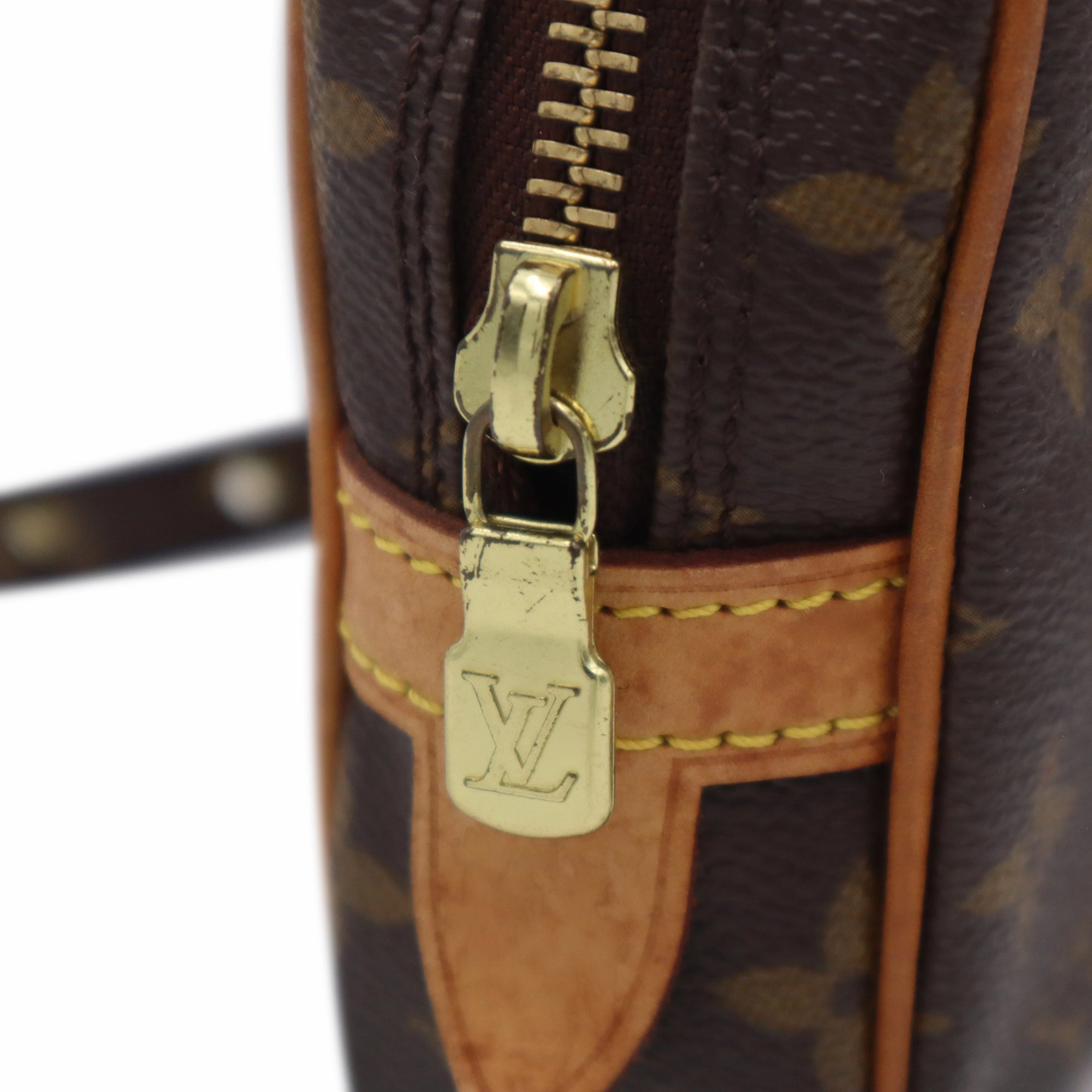 Louis Vuitton Monogram Canvas Pochette Marly Bandouliere Shoulder Bag DU0073