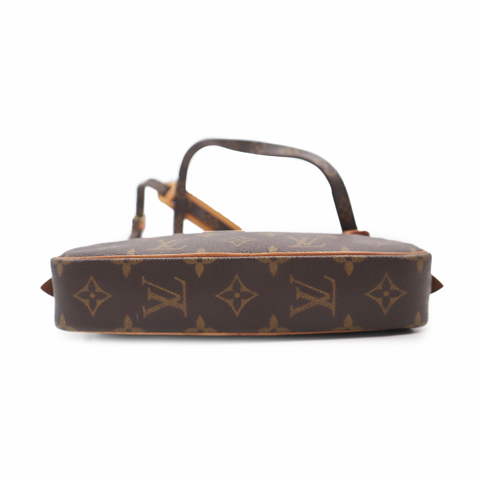 Louis Vuitton Monogram Canvas Pochette Marly Bandouliere Shoulder Bag DU0073