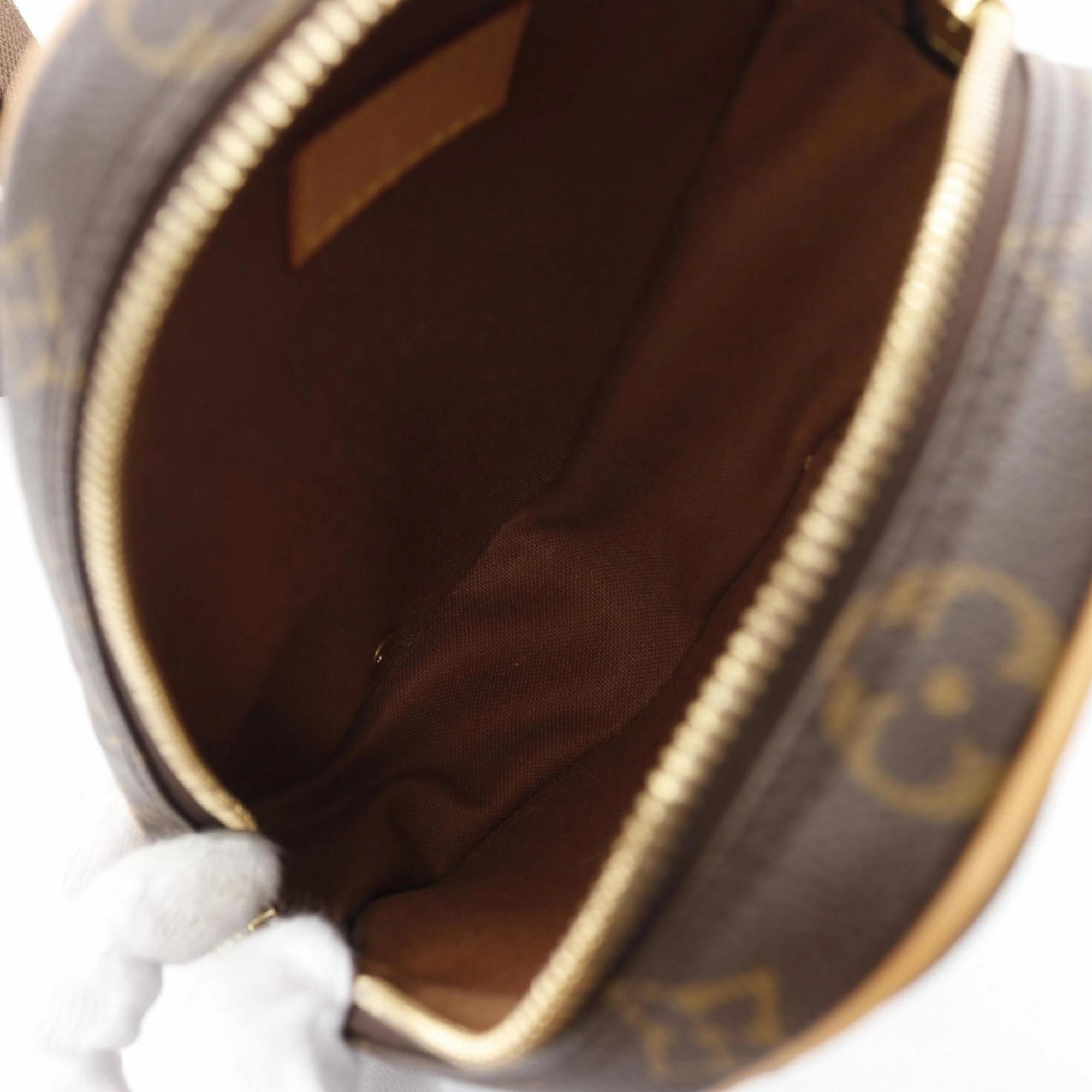 Louis Vuitton Monogram Coated Canvas Fanny Pack Sling Bag (Pre-Owned)
