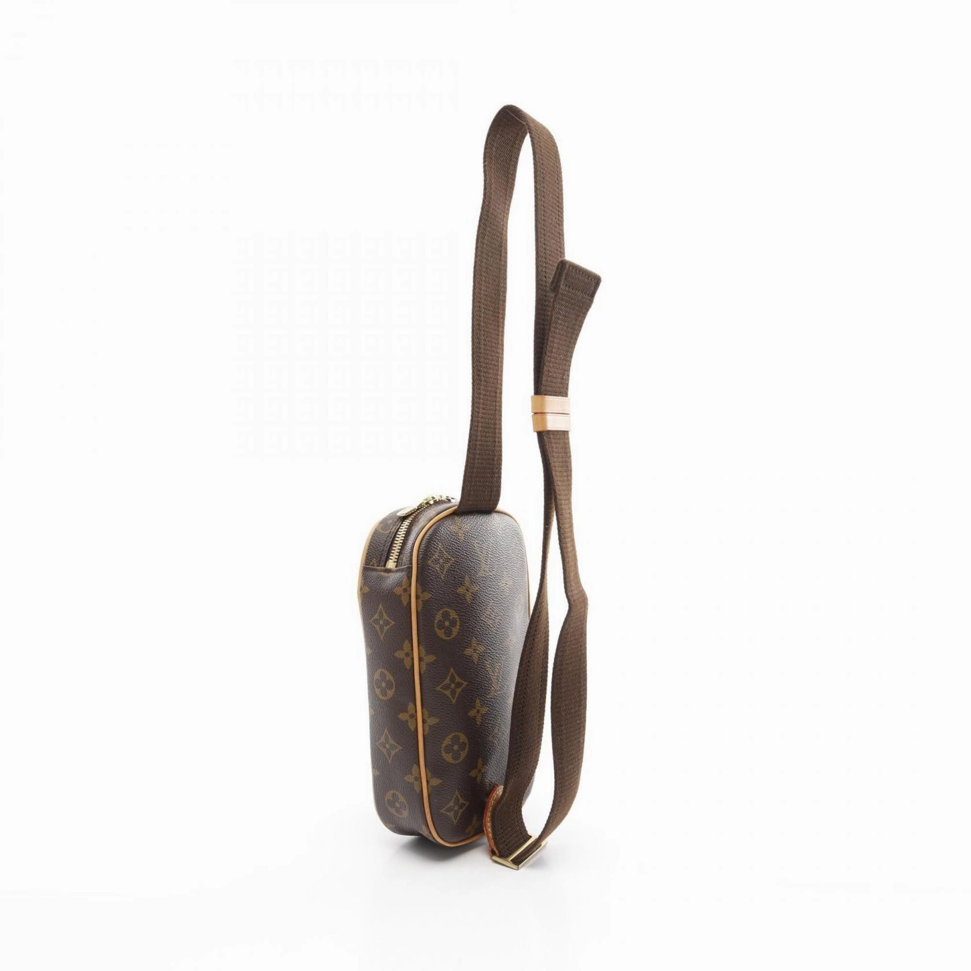 Louis Vuitton Monogram Coated Canvas Fanny Pack Sling Bag (Pre-Owned)