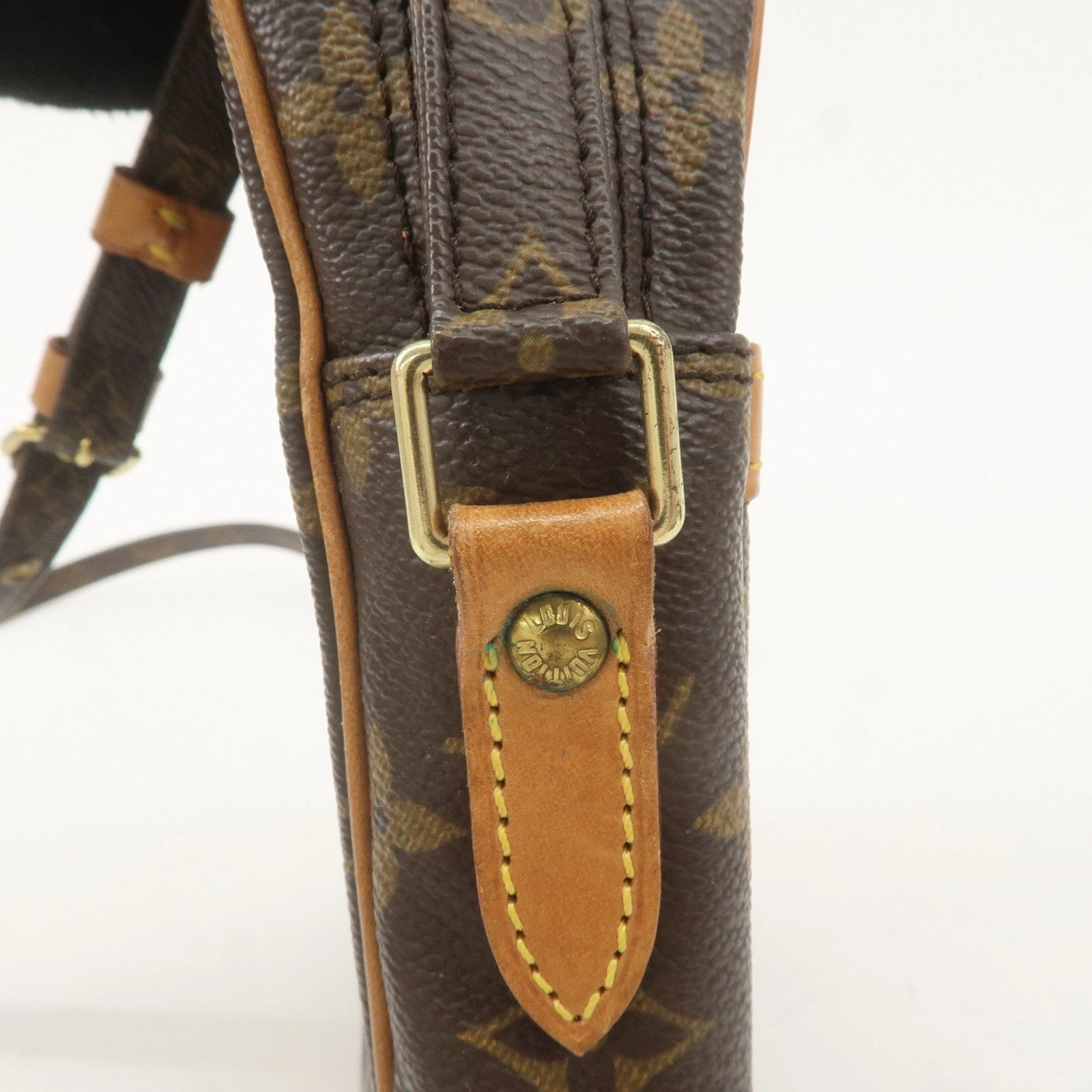 Louis Vuitton Monogram Danube Shoulder Bag Brown M45266