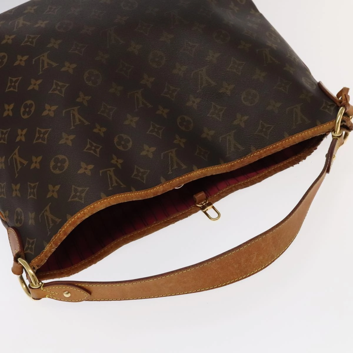 LOUIS VUITTON Monogram Delightful GM Shoulder Bag M40354 LV bs20782