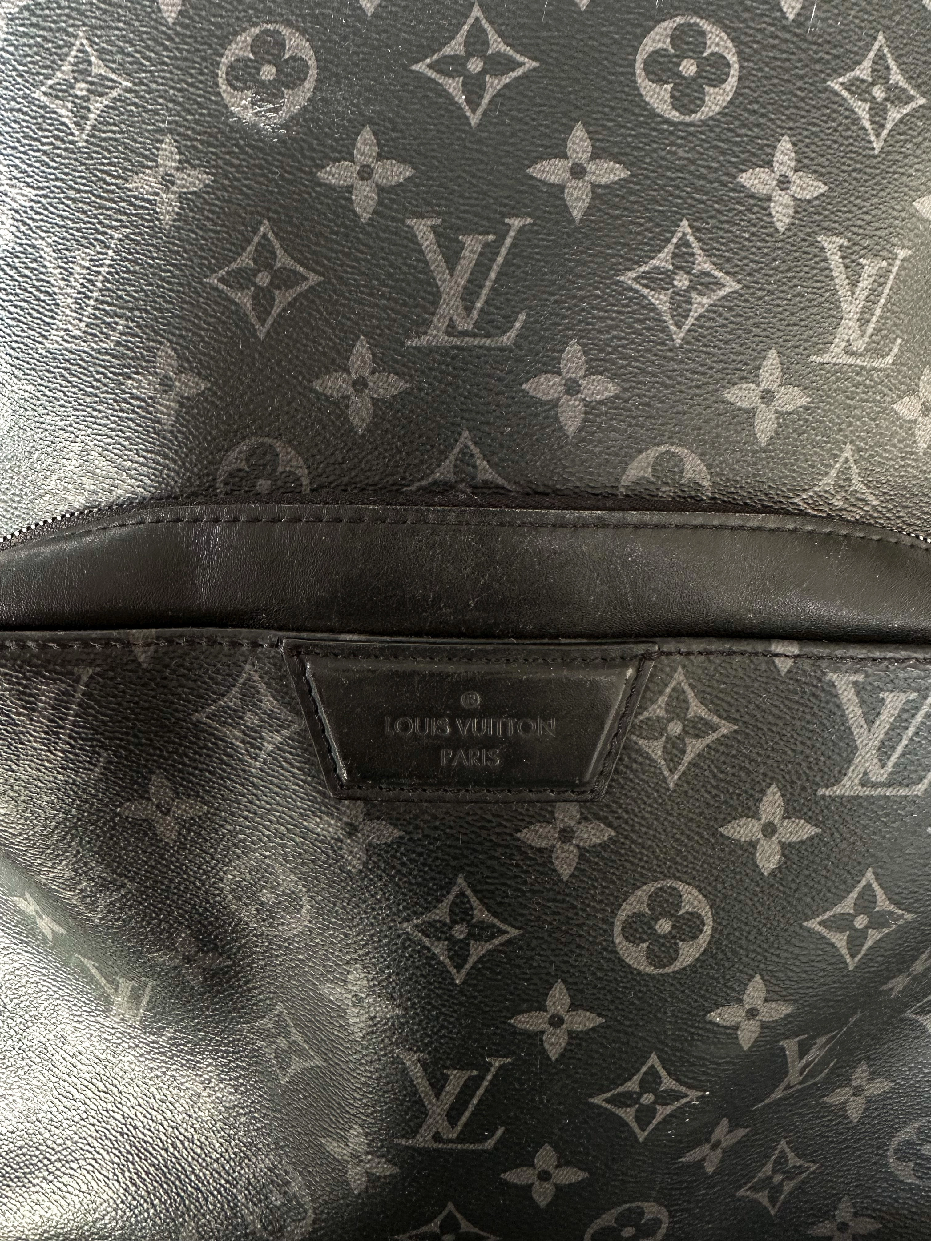 Louis Vuitton Monogram Eclipse Discovery Backpack