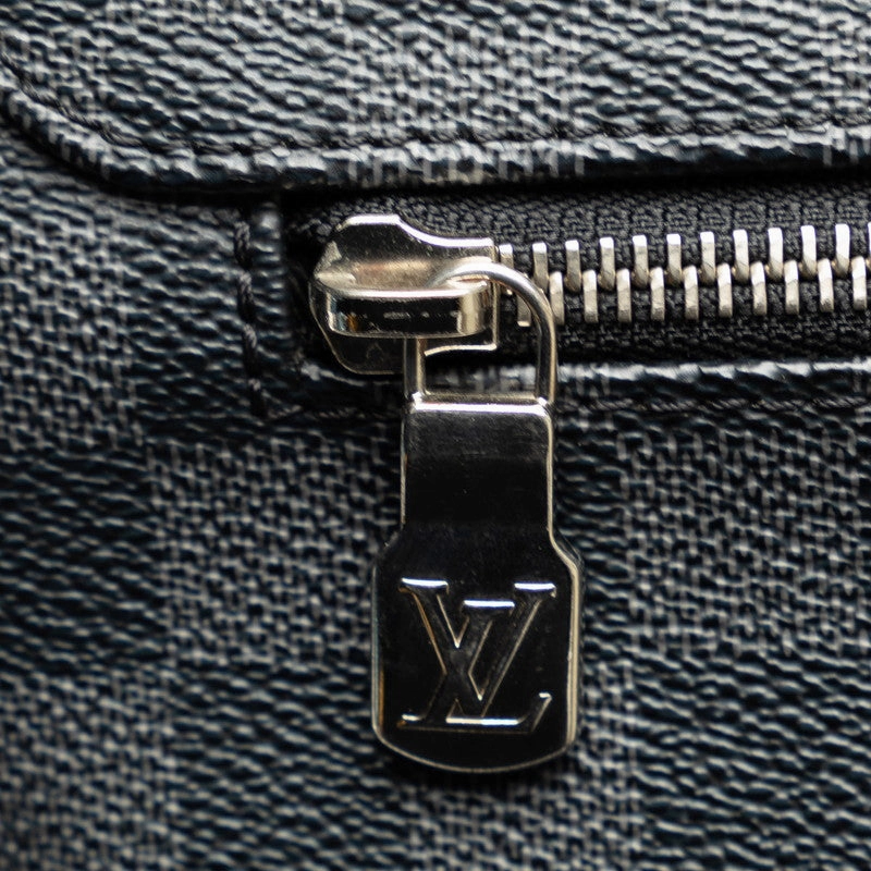 Louis Vuitton Monogram Eclipse District MM Shoulder Bag M45271 Black  Men's