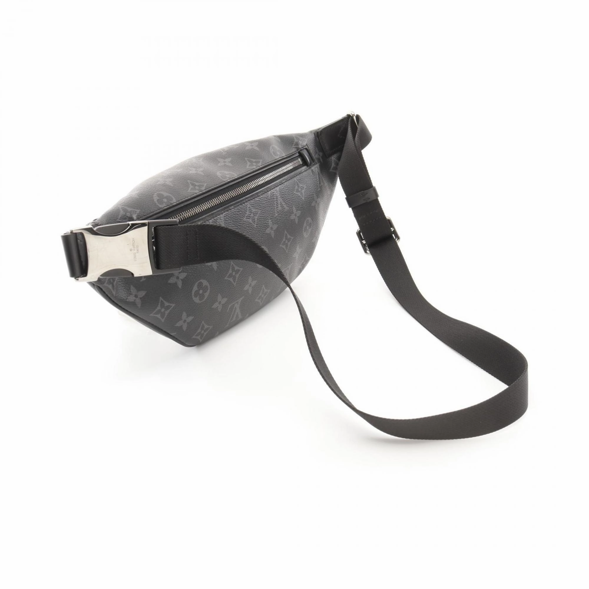 Louis Vuitton Monogram Eclipse Pvc Coated Canvas Leather Fanny Pack (Pre-Owned)