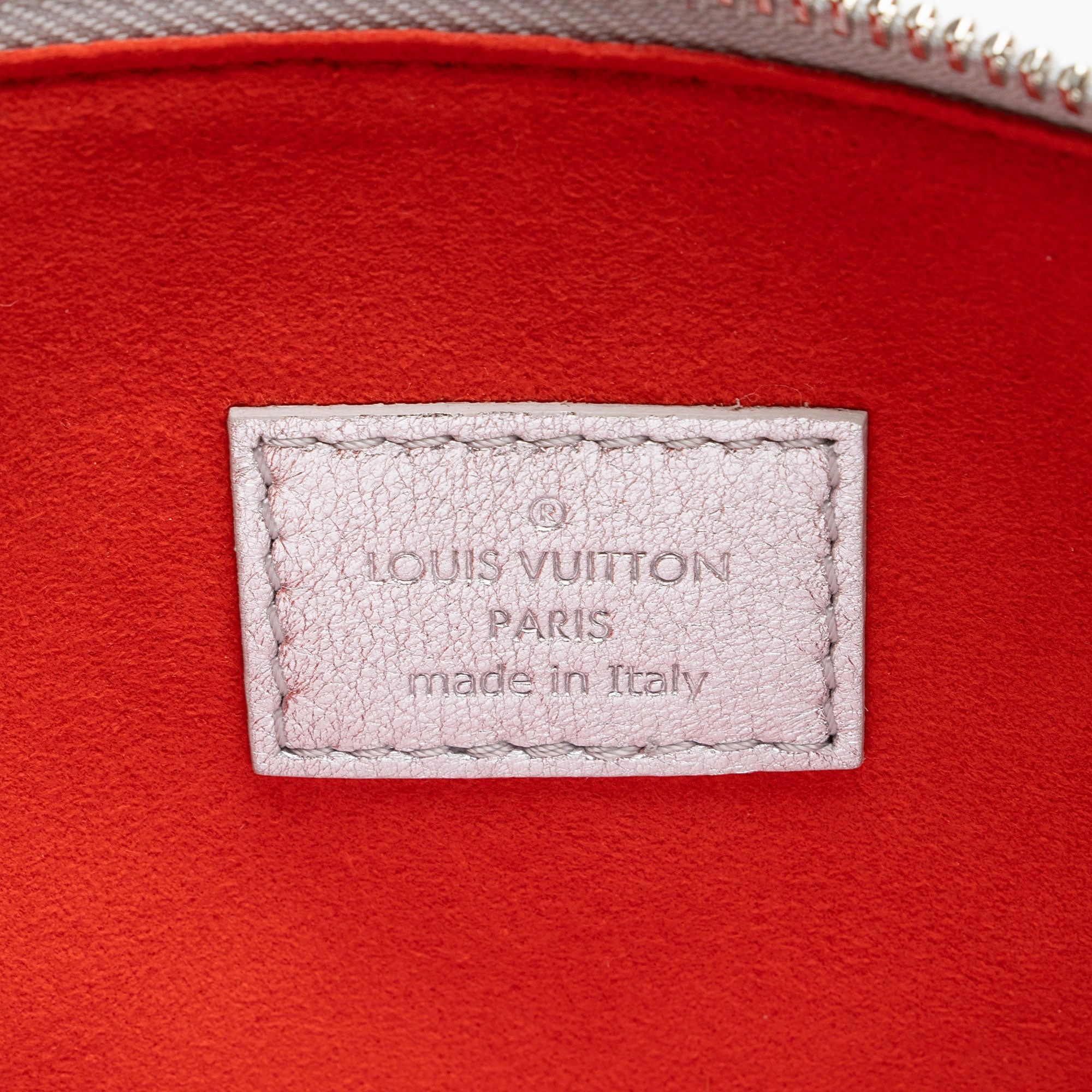 Louis Vuitton Monogram Embossed Metallic Lambskin Coussin PM Shoulder Bag (SHF-vZC5uL)