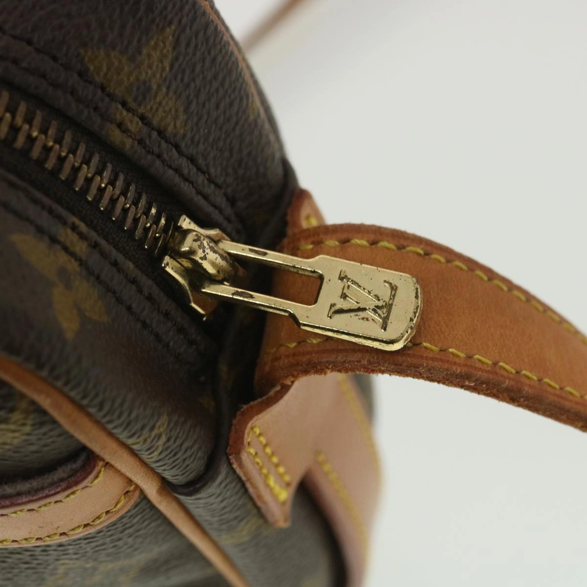 LOUIS VUITTON Monogram Jeune Fille GM Shoulder Bag M51225 LV 38336
