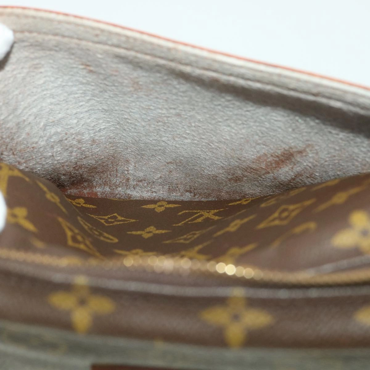 LOUIS VUITTON Monogram Jeune Fille GM Shoulder Bag M51225 LV 38336