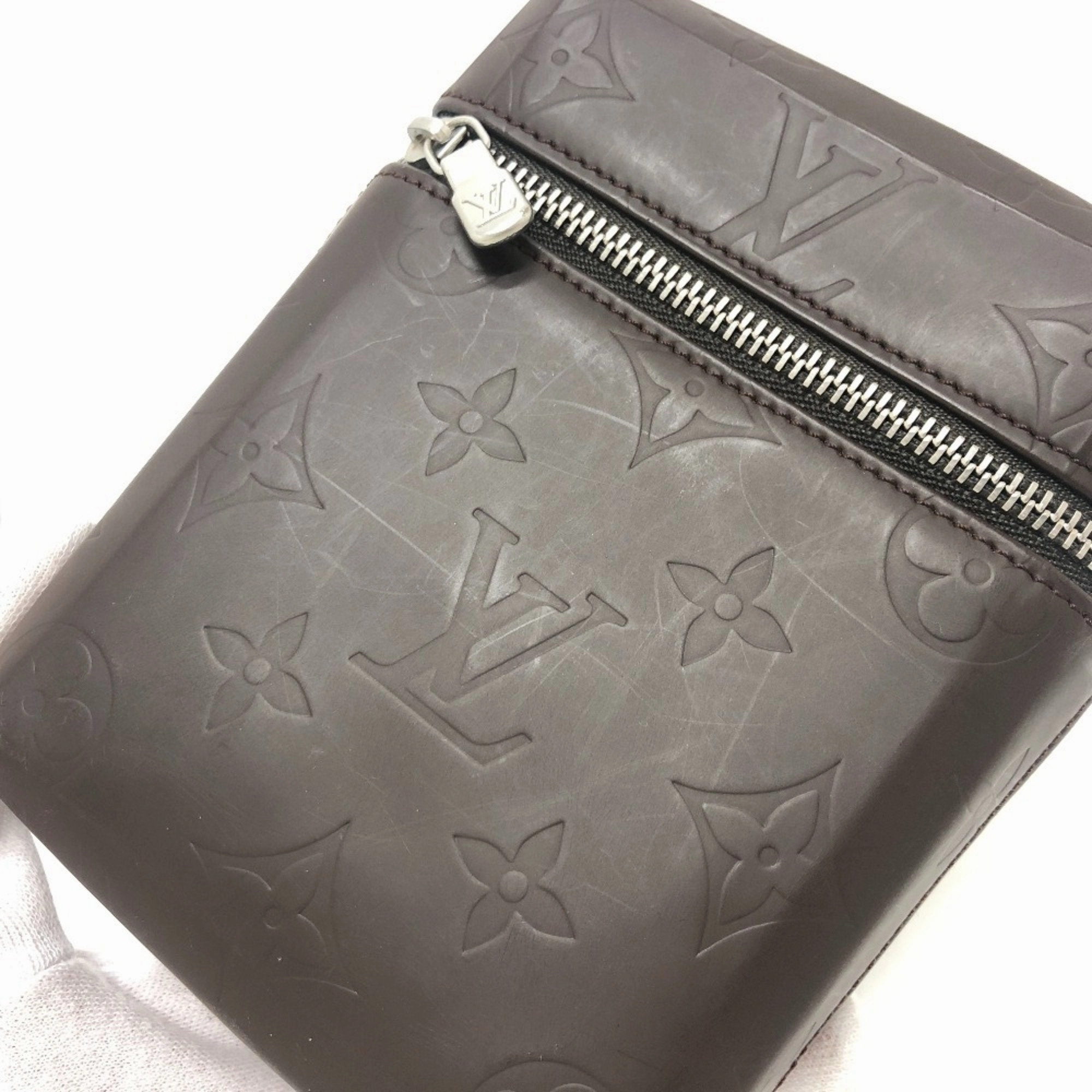 Louis Vuitton Monogram Leather Fanny Pack Pouch (Pre-Owned)