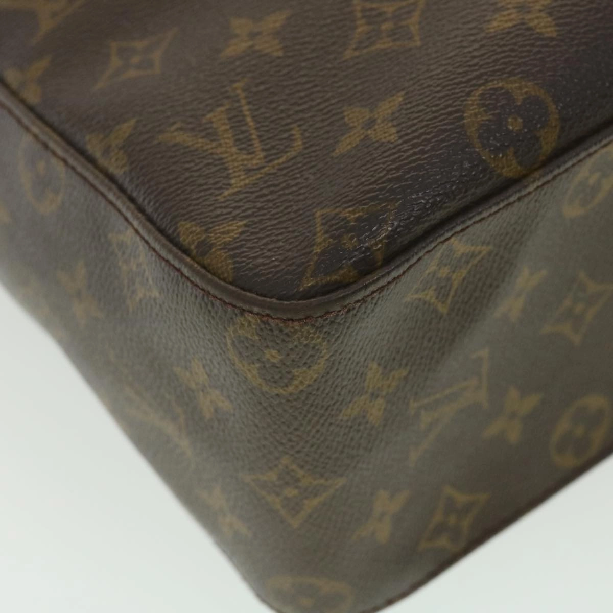 LOUIS VUITTON Monogram Looping GM Shoulder Bag M51145 LV 38454