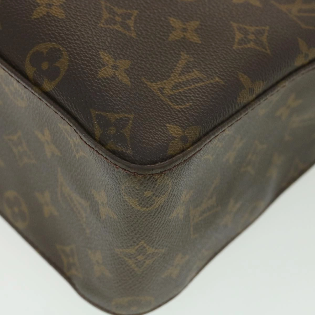 LOUIS VUITTON Monogram Looping GM Shoulder Bag M51145 LV 38454