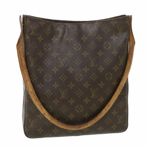 LOUIS VUITTON Monogram Looping GM Shoulder Bag M51145 LV 38454