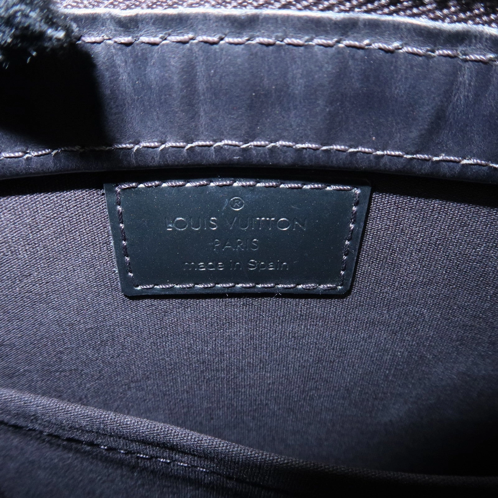 Louis Vuitton Monogram Matte Alston Shoulder Bag Noir M55122