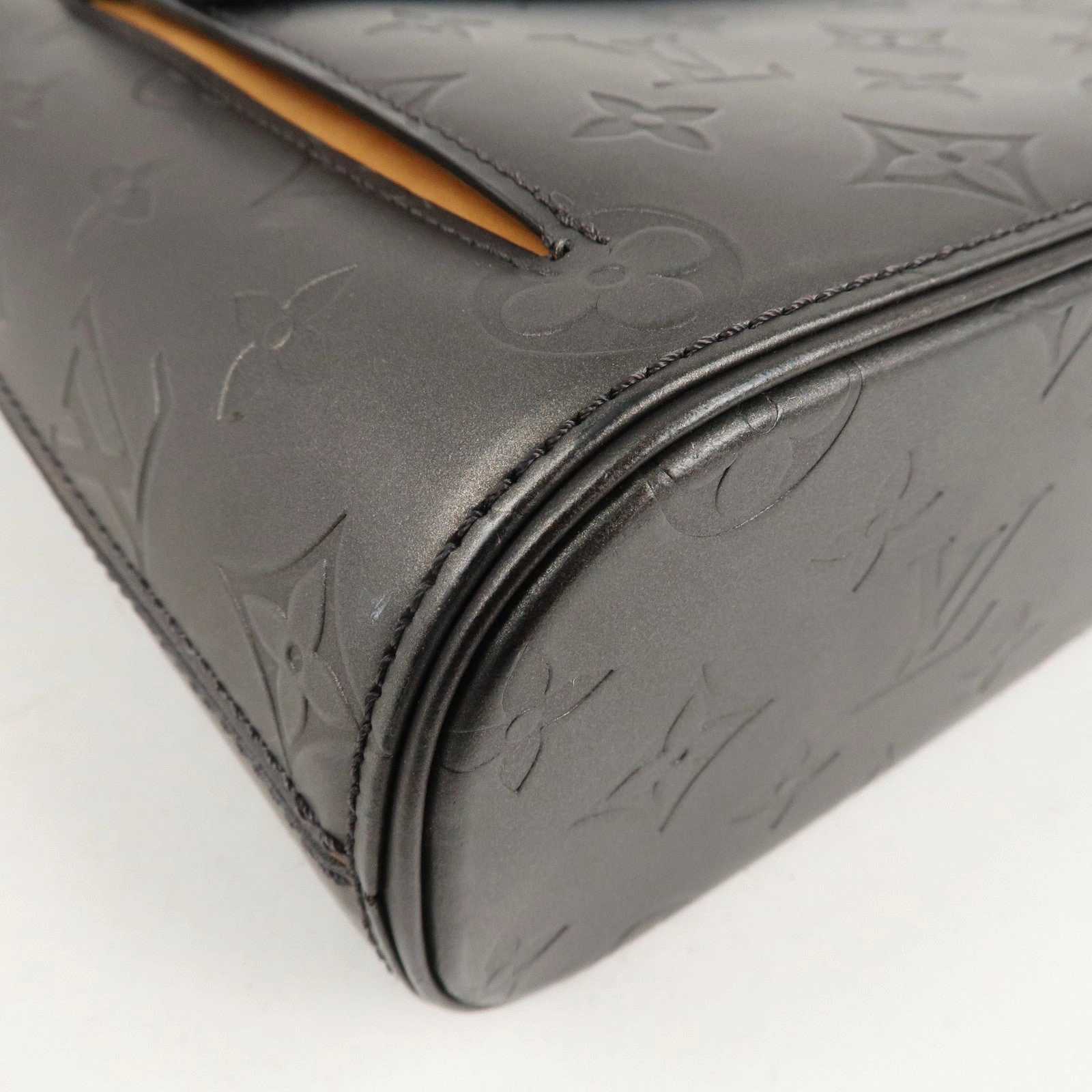 Louis Vuitton Monogram Matte Alston Shoulder Bag Noir M55122
