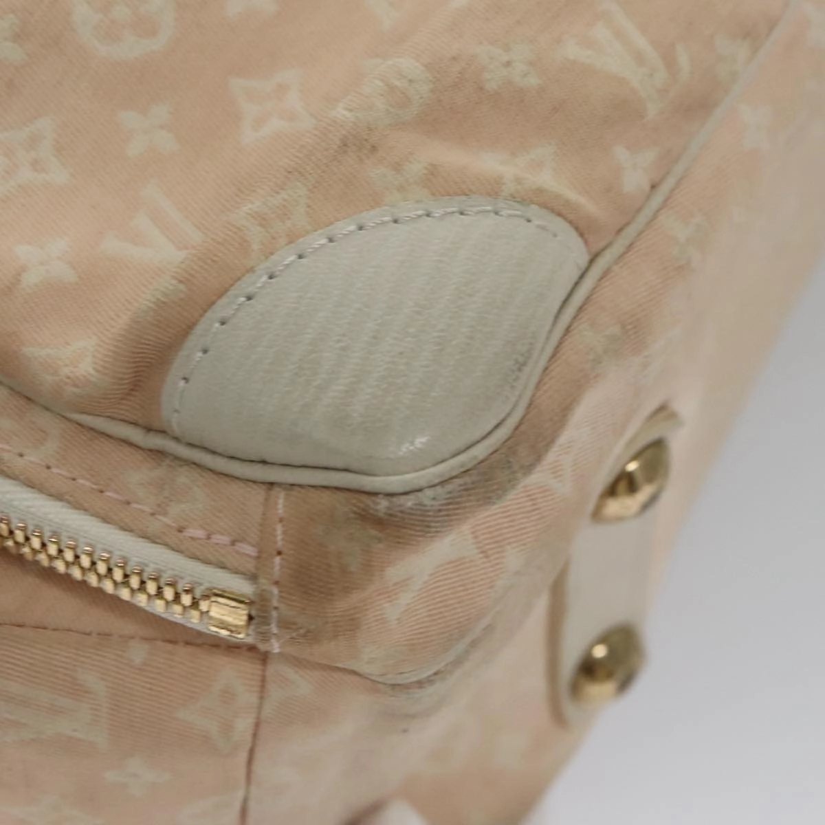 LOUIS VUITTON Monogram Mini Lin Sac Arange Shoulder Bag Rose M95255 104256