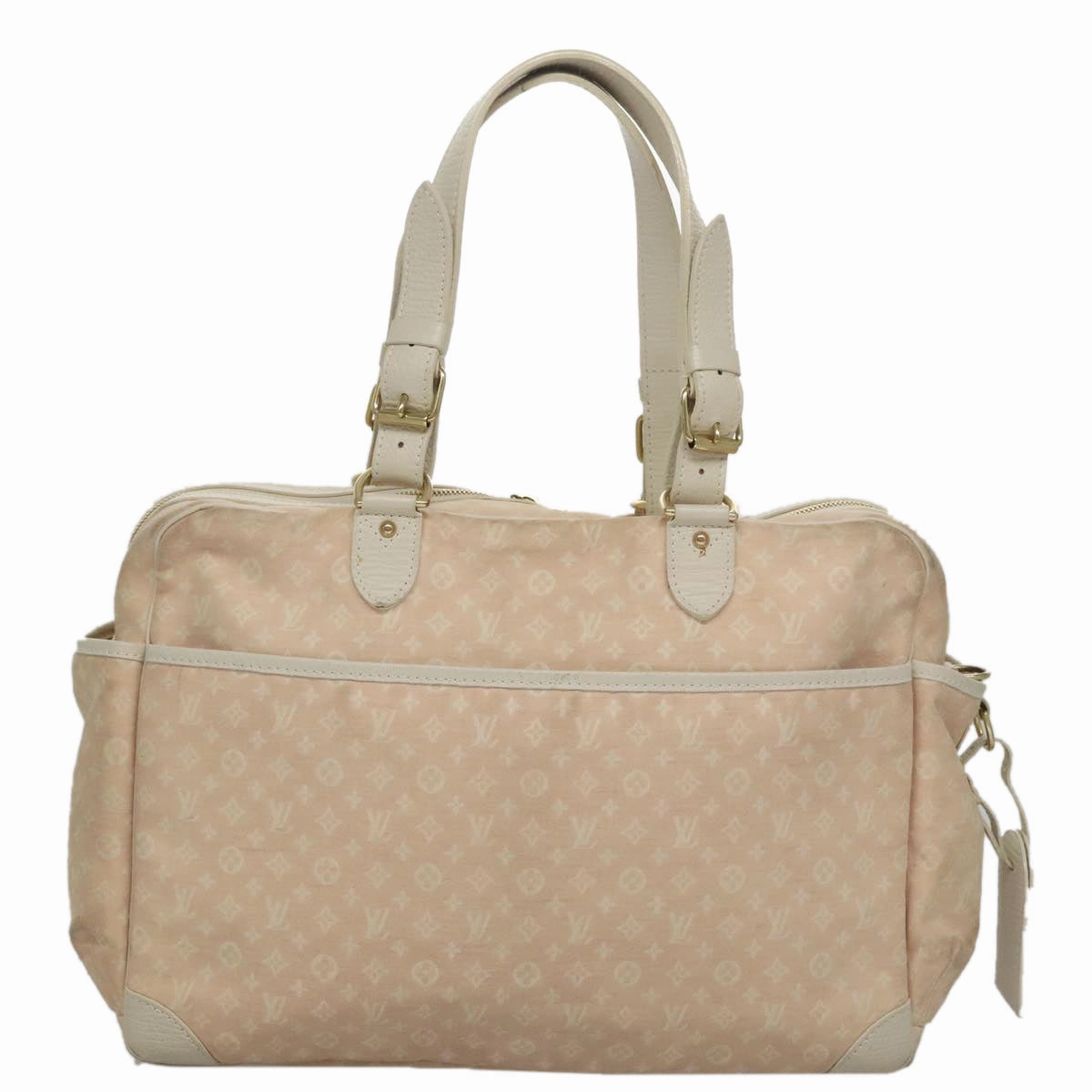 LOUIS VUITTON Monogram Mini Lin Sac Arange Shoulder Bag Rose M95255 104256