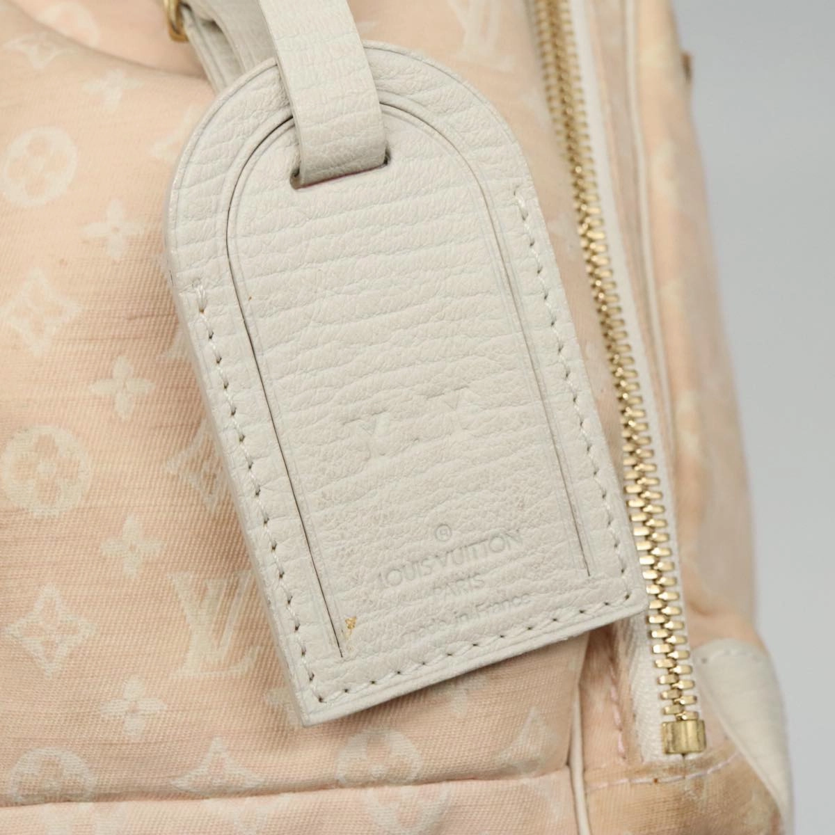 LOUIS VUITTON Monogram Mini Lin Sac Arange Shoulder Bag Rose M95255 104256