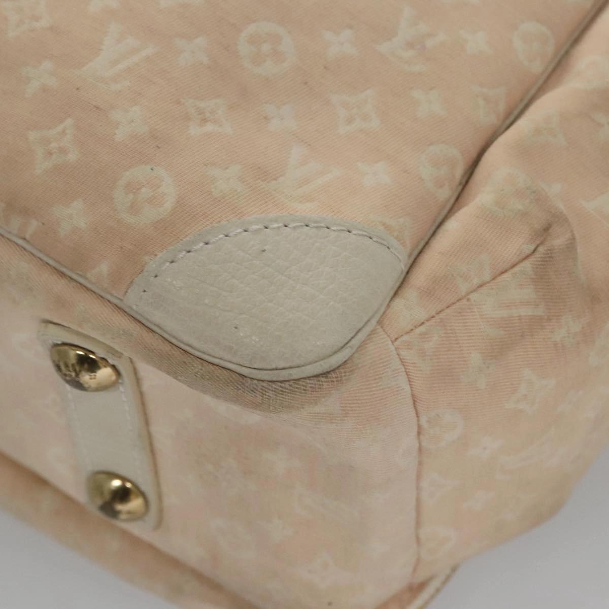 LOUIS VUITTON Monogram Mini Lin Sac Arange Shoulder Bag Rose M95255 104256