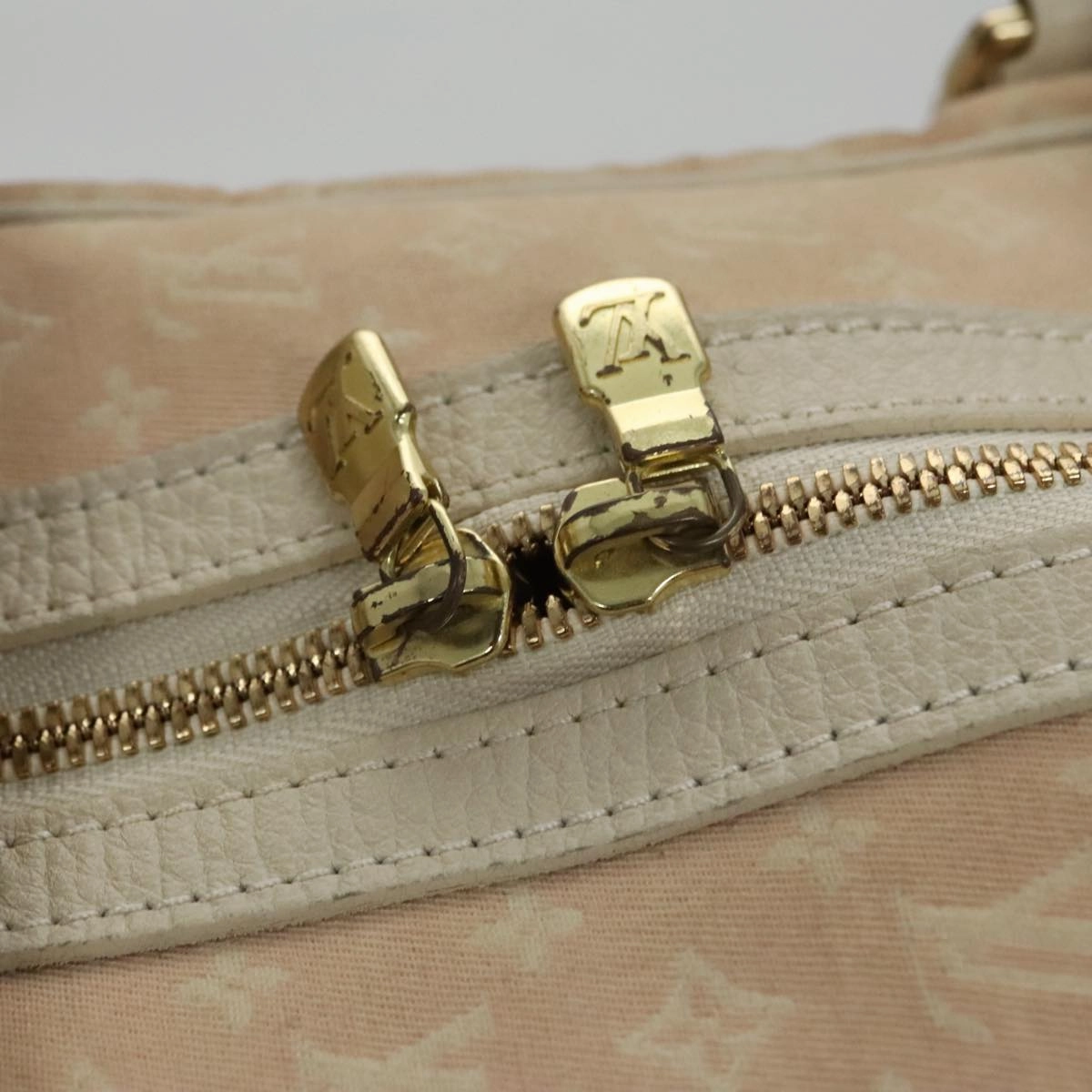 LOUIS VUITTON Monogram Mini Lin Sac Arange Shoulder Bag Rose M95255 104256