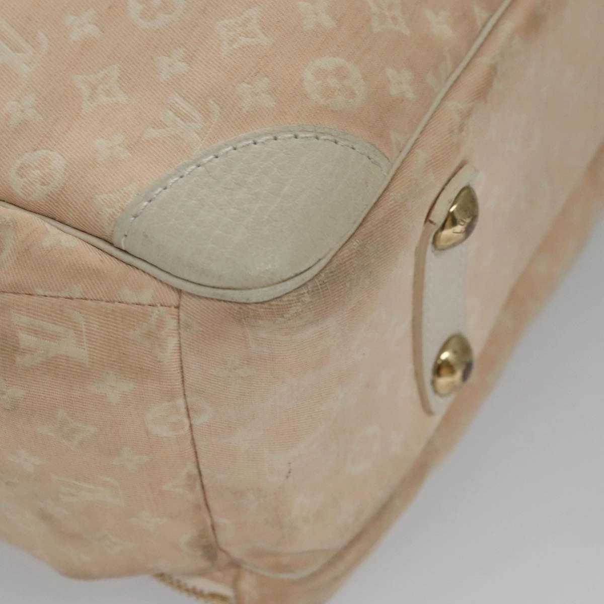 LOUIS VUITTON Monogram Mini Lin Sac Arange Shoulder Bag Rose M95255 104256