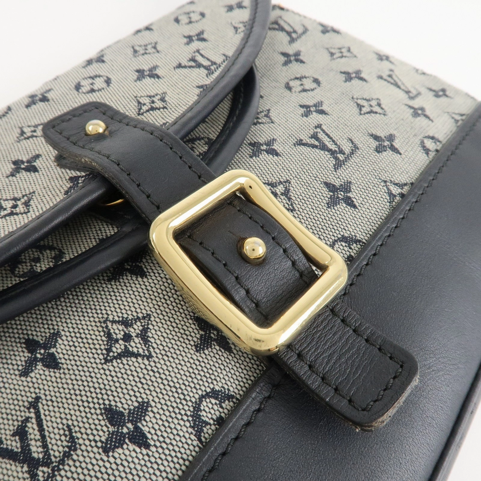Louis Vuitton Monogram Mini Marjorie Shoulder Bag Navy M92690