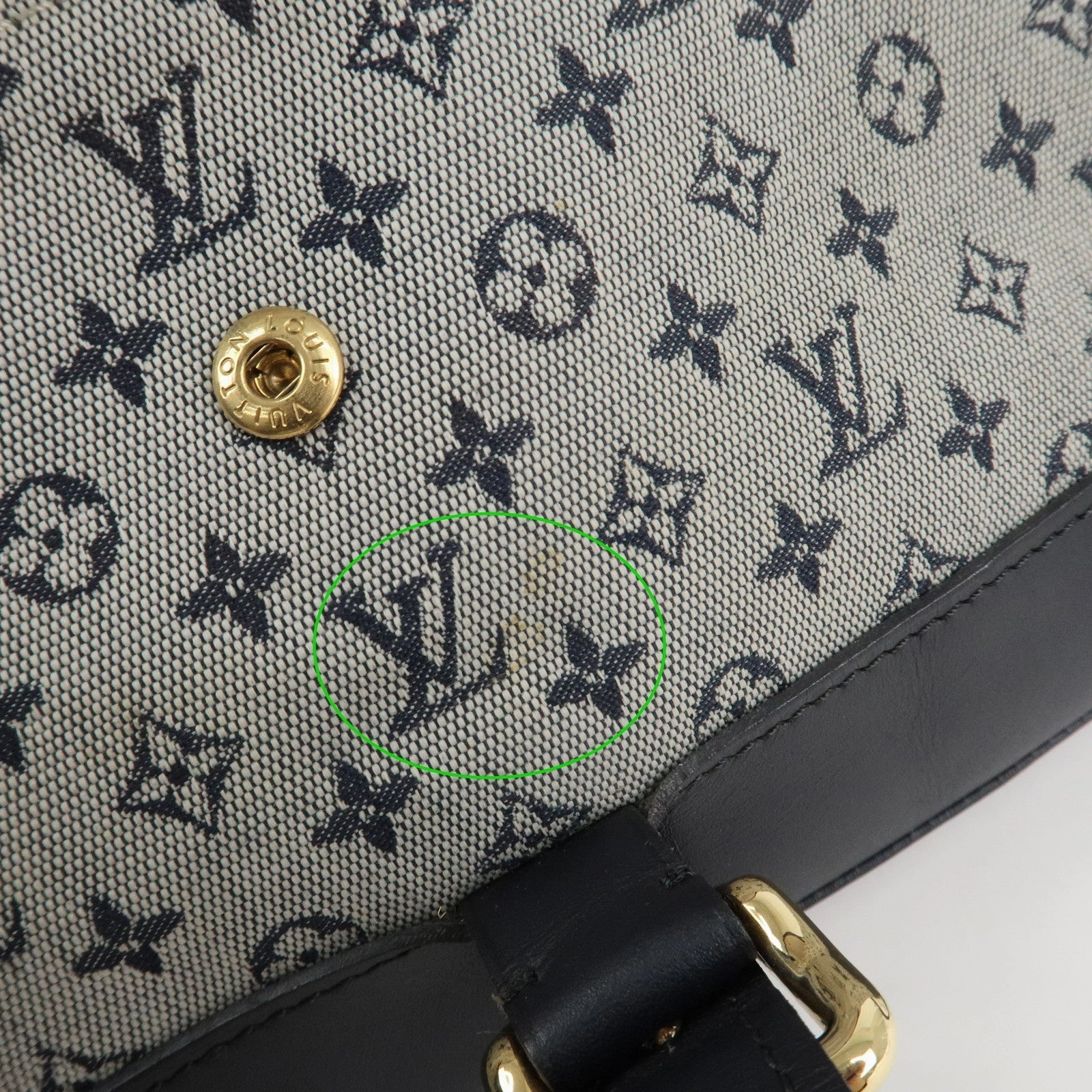 Louis Vuitton Monogram Mini Marjorie Shoulder Bag Navy M92690