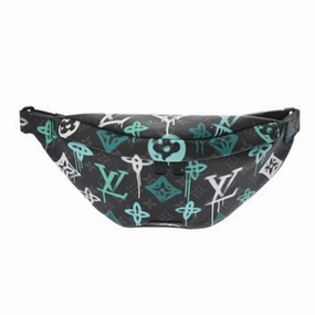 Louis Vuitton Monogram Monogram Eclipse Monogram Eclipse Fanny Pack Sling Bag (Pre-Owned)