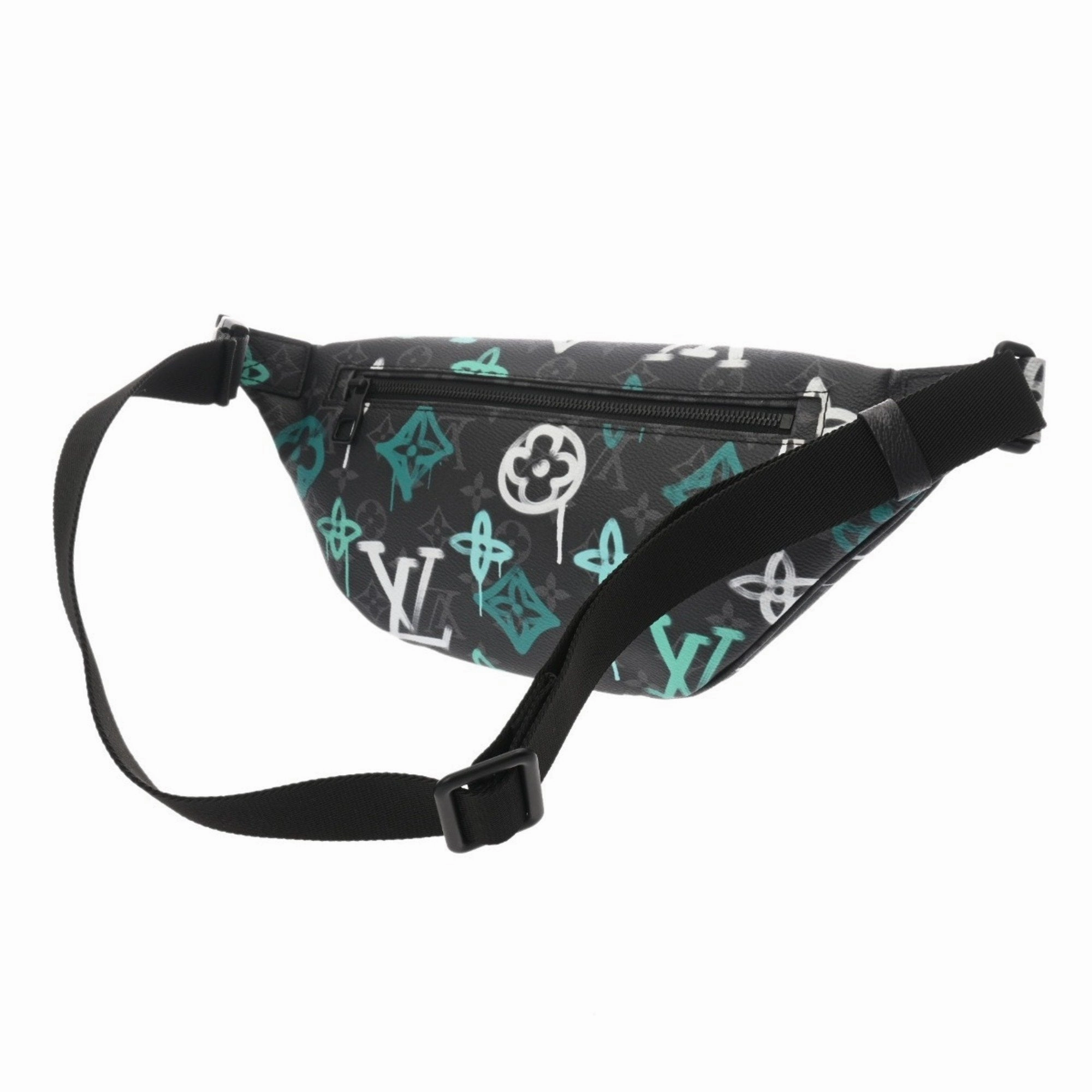 Louis Vuitton Monogram Monogram Eclipse Monogram Eclipse Fanny Pack Sling Bag (Pre-Owned)