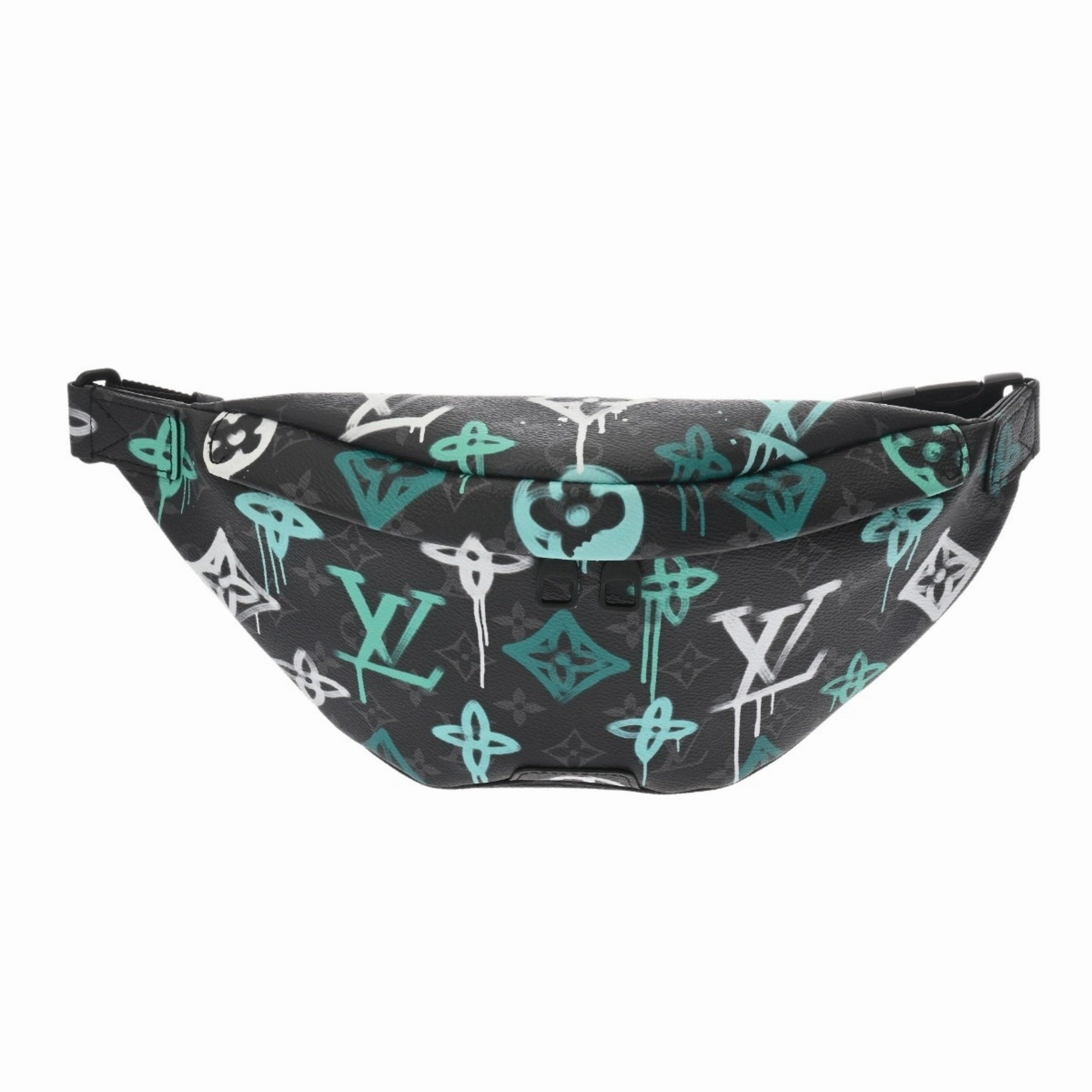 Louis Vuitton Monogram Monogram Eclipse Monogram Eclipse Fanny Pack Sling Bag (Pre-Owned)