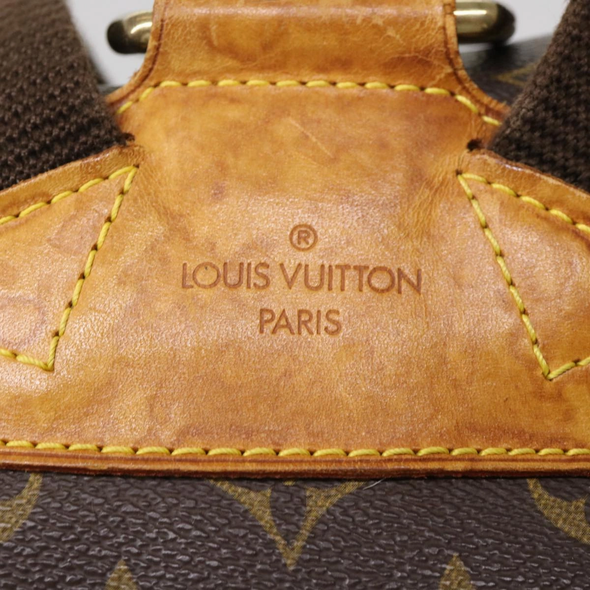 LOUIS VUITTON Monogram Montsouris GM Backpack M51135 LV 39564