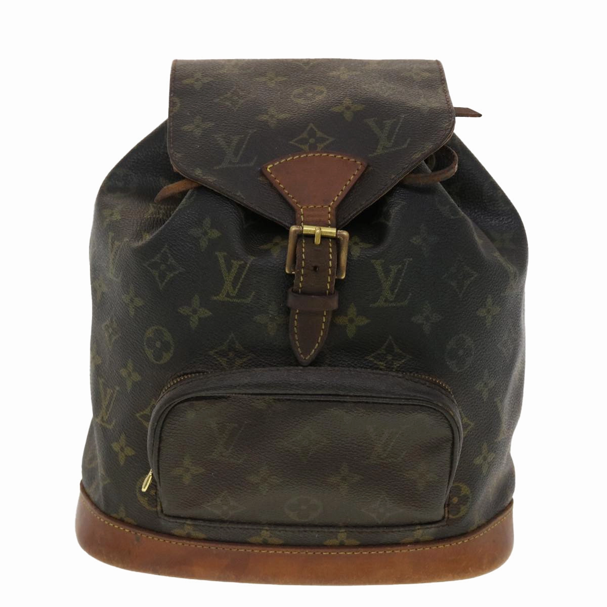 LOUIS VUITTON Monogram Montsouris MM Backpack M51136 LV bs4942