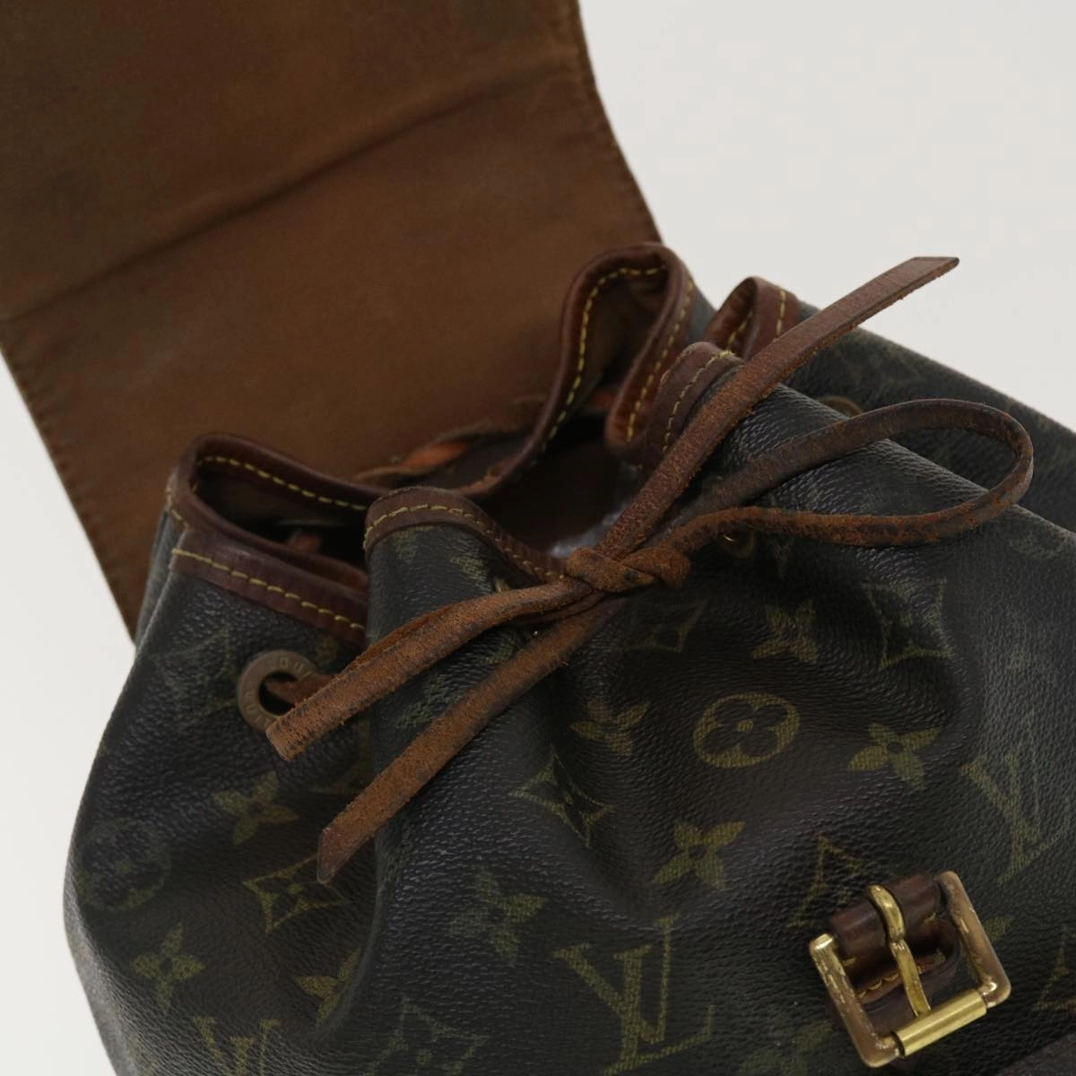 LOUIS VUITTON Monogram Montsouris MM Backpack M51136 LV bs4942