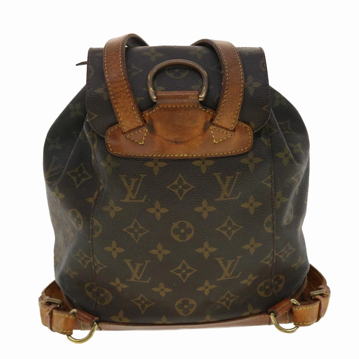 LOUIS VUITTON Monogram Montsouris MM Backpack M51136 LV bs4942