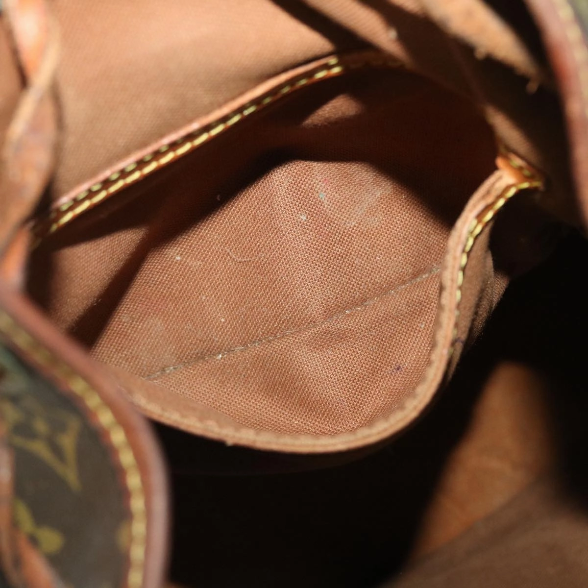 LOUIS VUITTON Monogram Montsouris MM Backpack M51136 LV bs4942