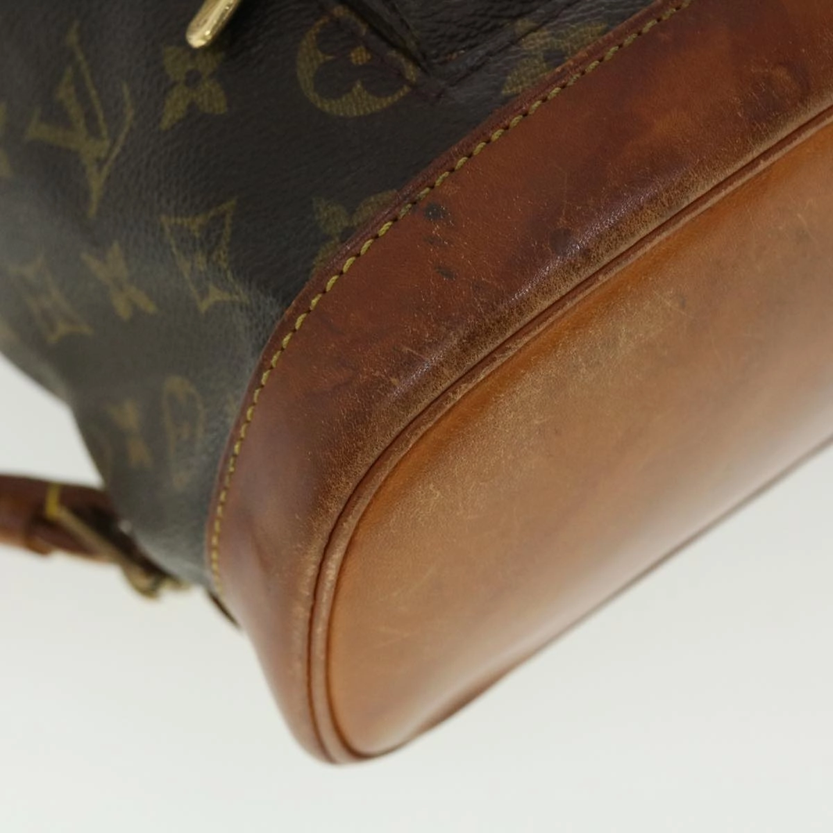 LOUIS VUITTON Monogram Montsouris MM Backpack M51136 LV bs4942