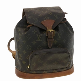 LOUIS VUITTON Monogram Montsouris MM Backpack M51136 LV bs4942