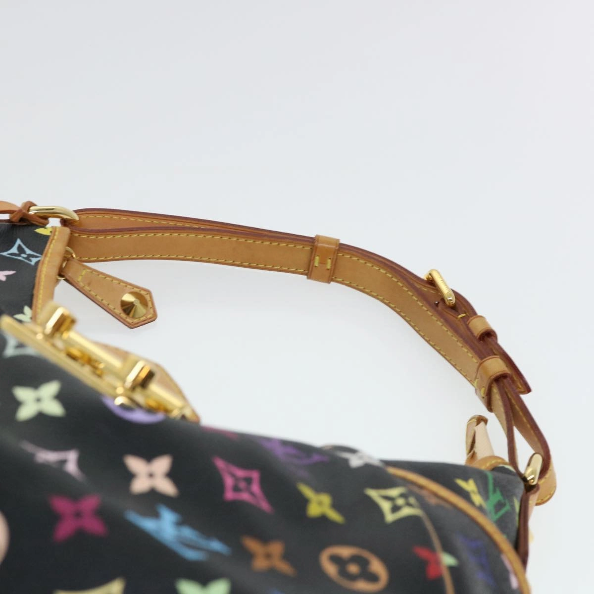 LOUIS VUITTON Monogram Multicolor Chrissy MM Shoulder Bag M40310 LV 40697A