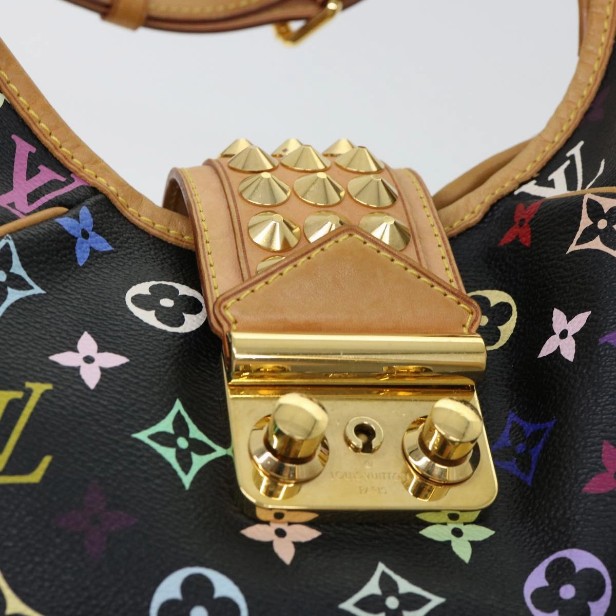 LOUIS VUITTON Monogram Multicolor Chrissy MM Shoulder Bag M40310 LV 40697A