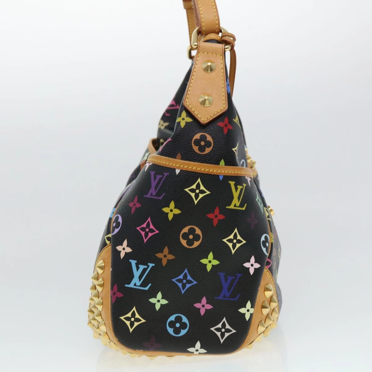 LOUIS VUITTON Monogram Multicolor Chrissy MM Shoulder Bag M40310 LV 40697A