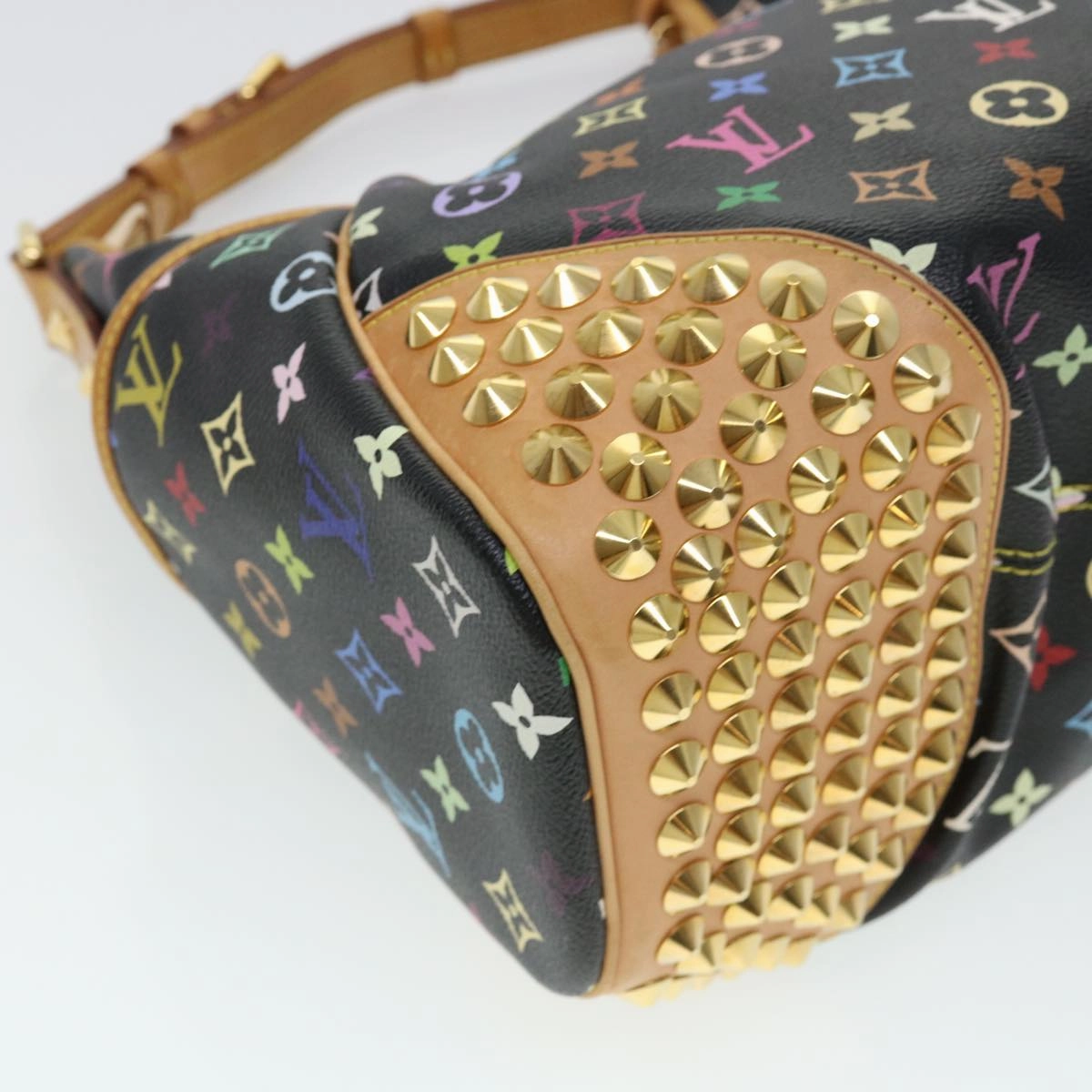 LOUIS VUITTON Monogram Multicolor Chrissy MM Shoulder Bag M40310 LV 40697A