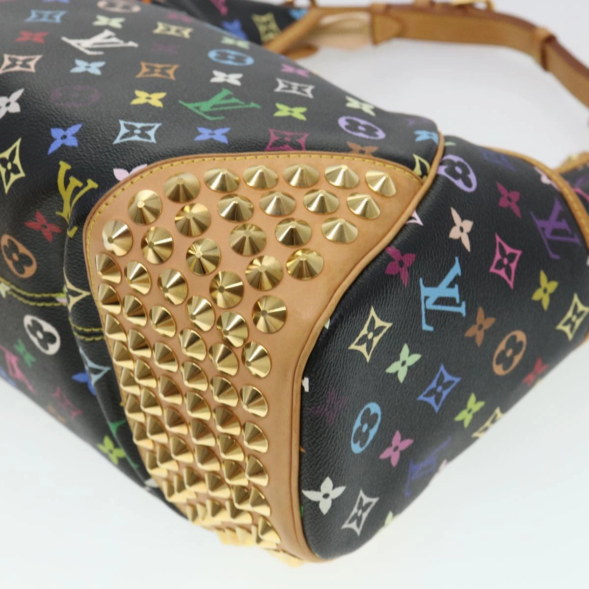 LOUIS VUITTON Monogram Multicolor Chrissy MM Shoulder Bag M40310 LV 40697A