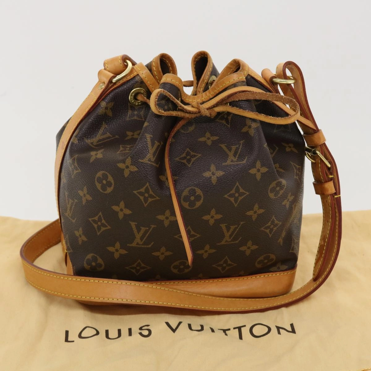 LOUIS VUITTON Monogram Noe BB Shoulder Bag M40817 LV 41134