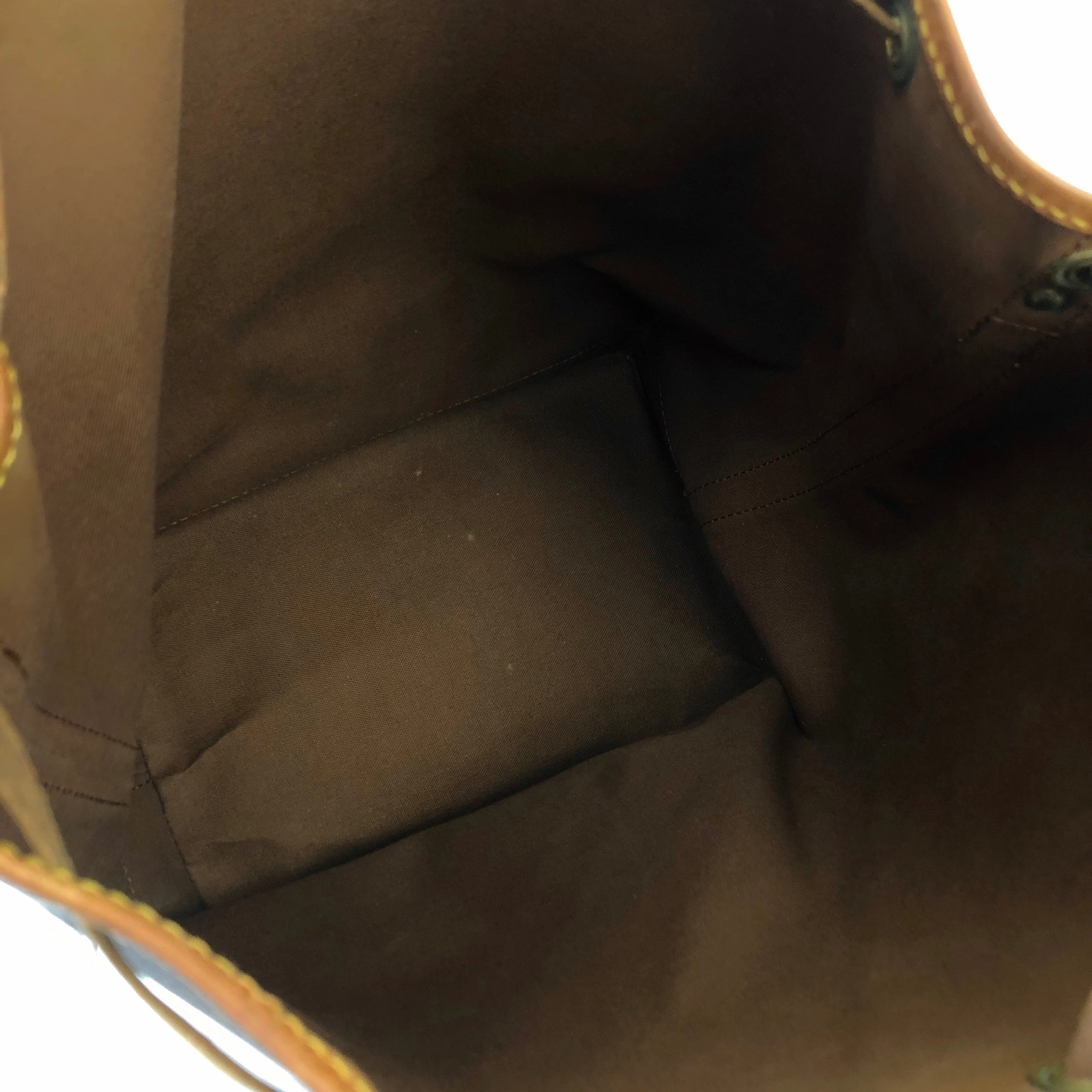LOUIS VUITTON Monogram Noe M42224 Drawstring Shoulder bag Brown Vintage Old m7wx8x
