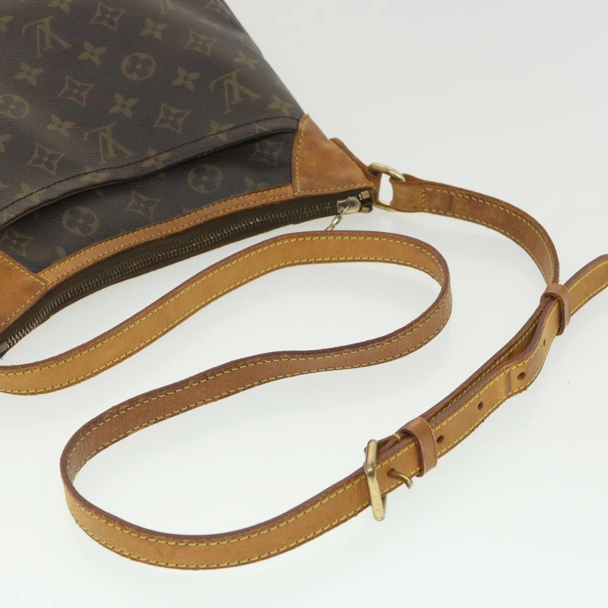 LOUIS VUITTON Monogram Odeon PM Shoulder Bag M56390 LV 38347