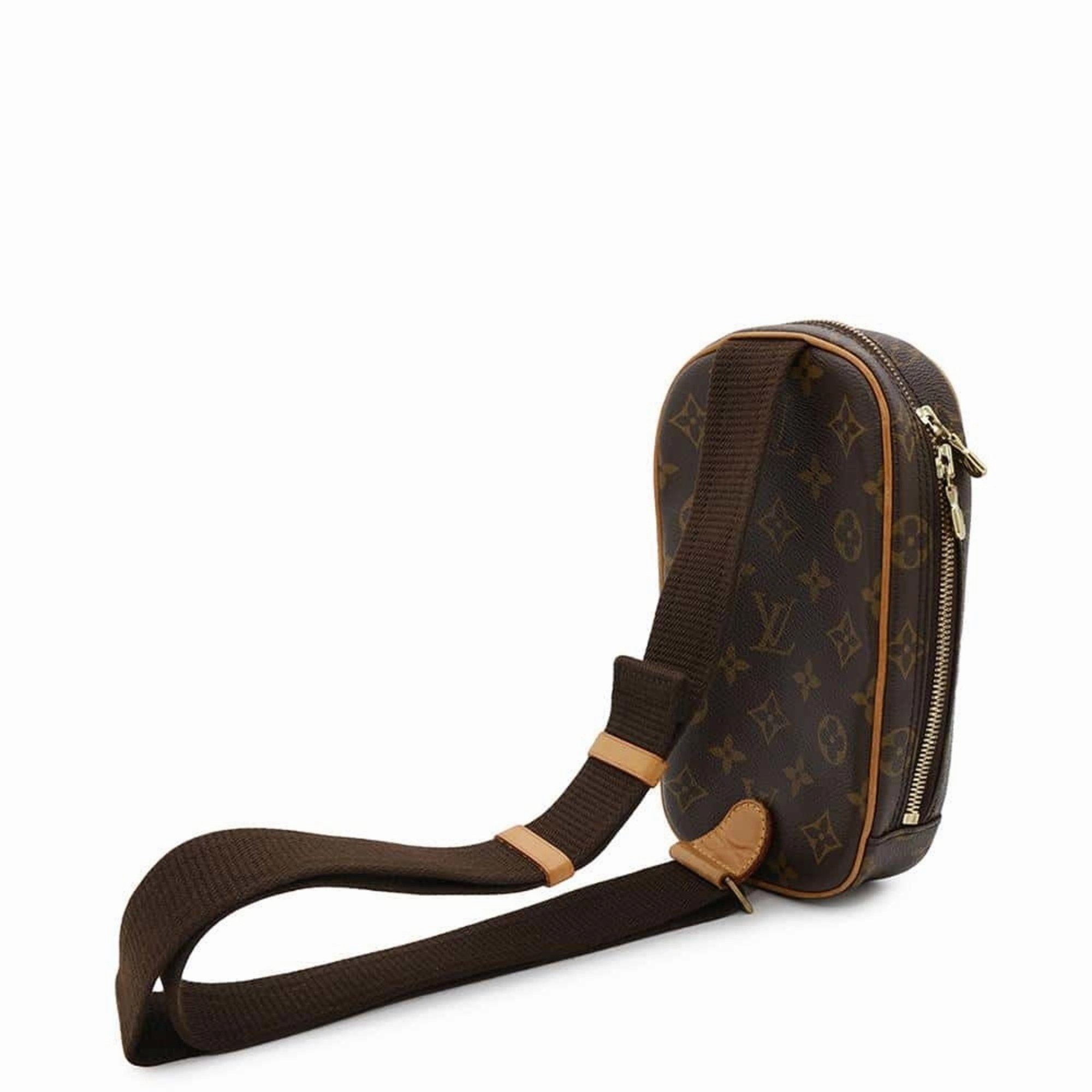 Louis Vuitton Monogram Pochette Shoulder Bag Sling Bag (Pre-Owned)