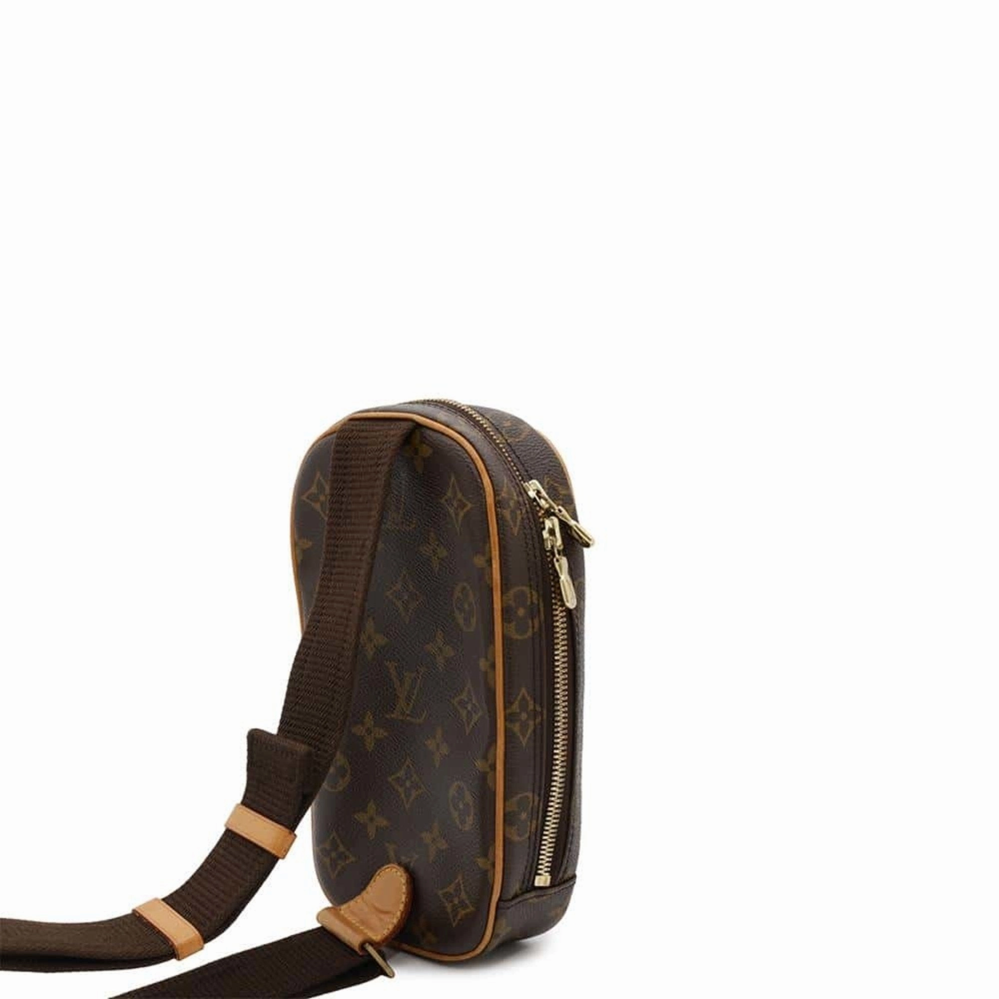 Louis Vuitton Monogram Pochette Shoulder Bag Sling Bag (Pre-Owned)