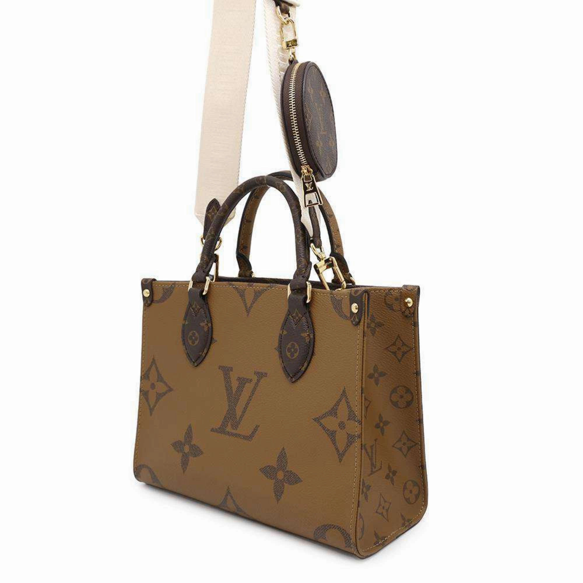 Louis Vuitton Monogram Reverse Handbag Tote Bag (Pre-Owned)