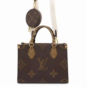 Louis Vuitton Monogram Reverse Handbag Tote Bag (Pre-Owned)
