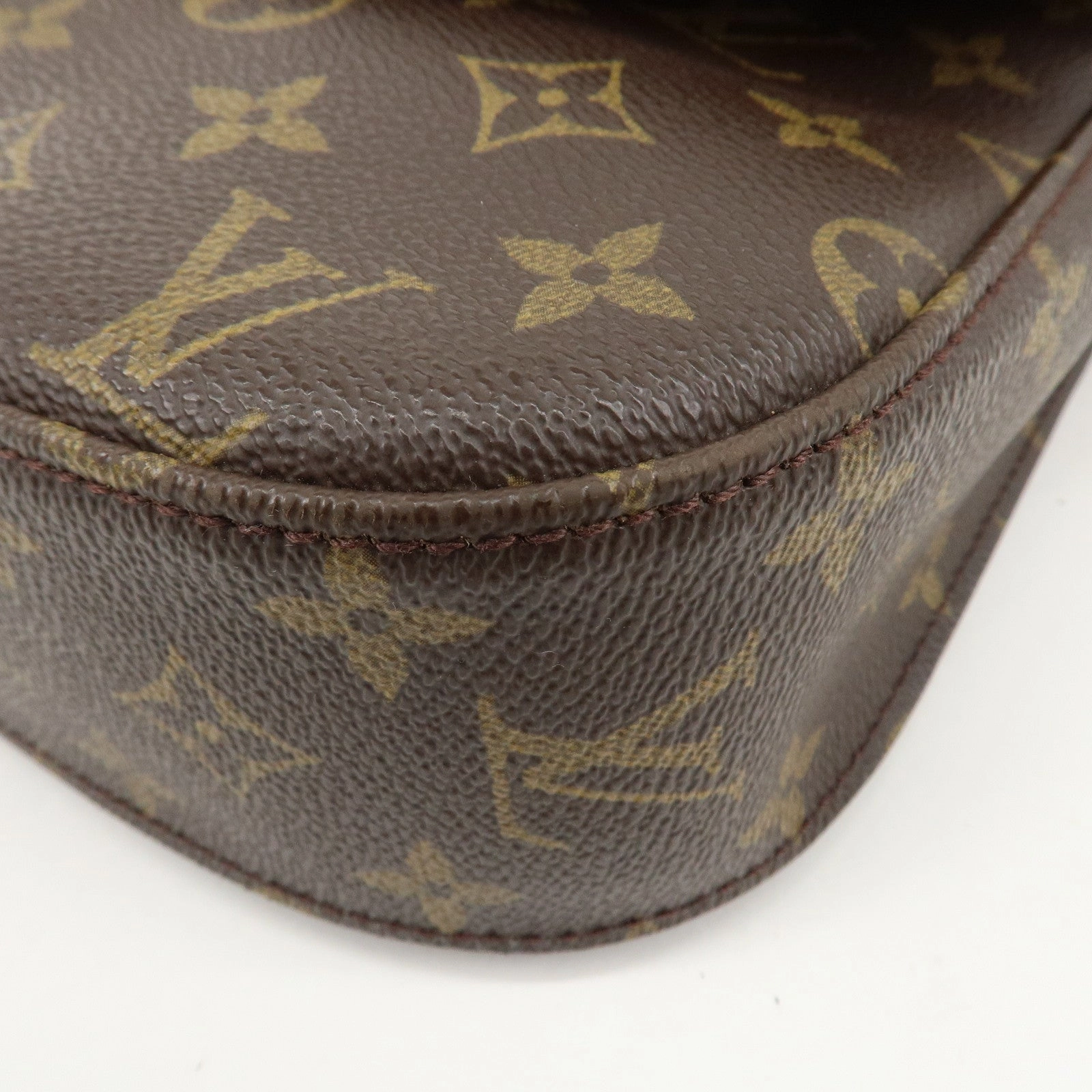 Louis Vuitton Monogram Saint Cloud GM Shoulder Bag Brown M51242
